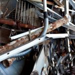 Como é feita a reciclagem de sucata de ferro?