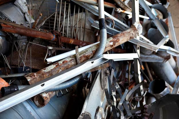 Como é feita a reciclagem de sucata de ferro?